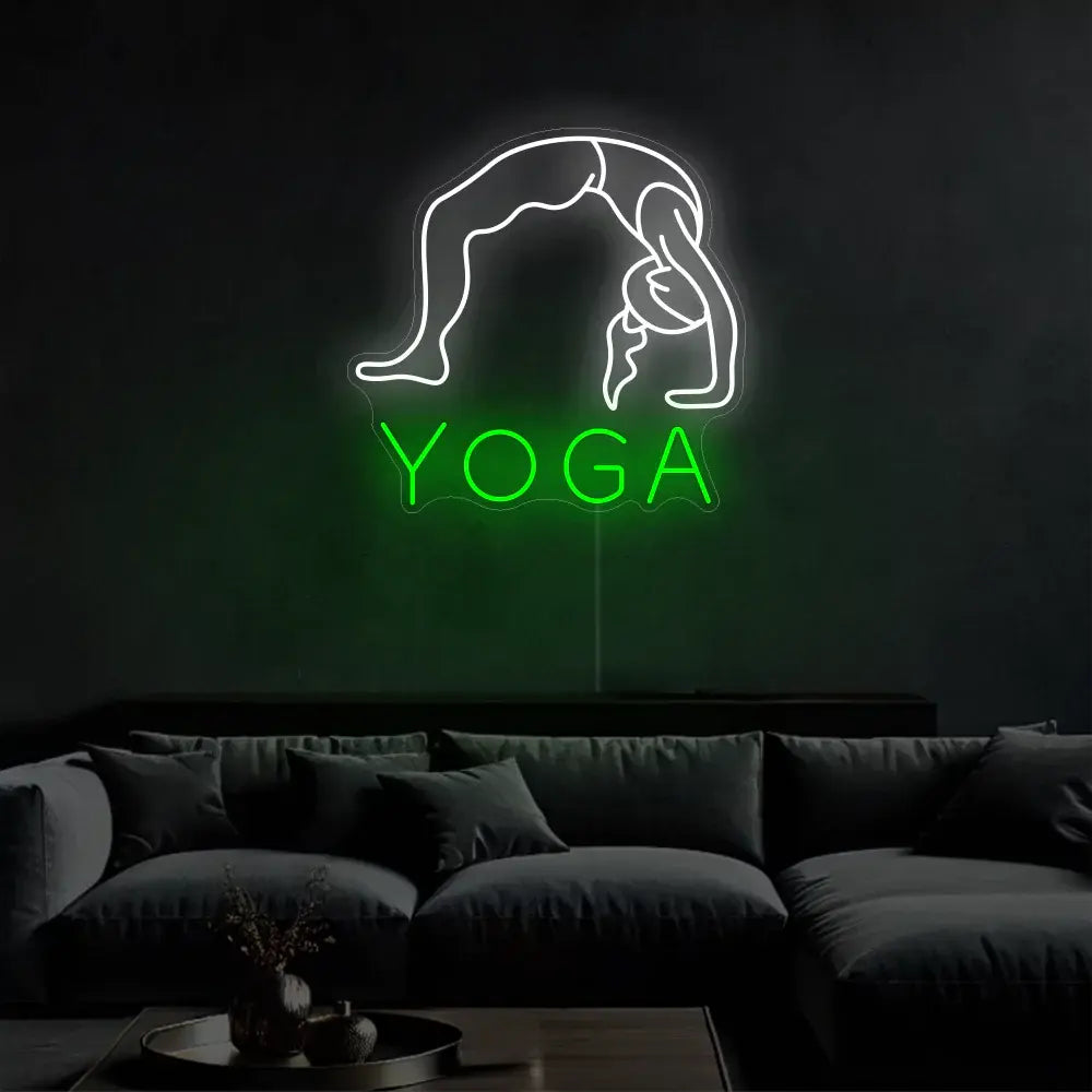 neon yoga