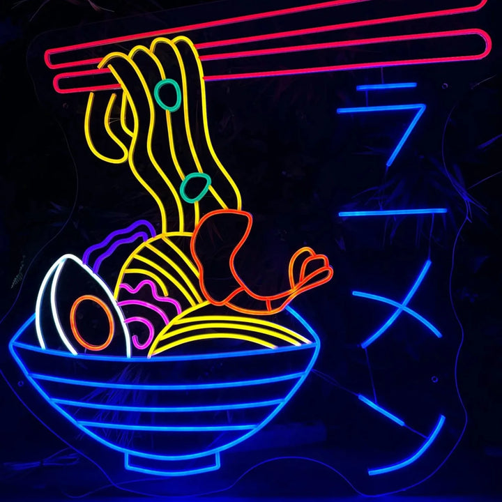 neon noodles