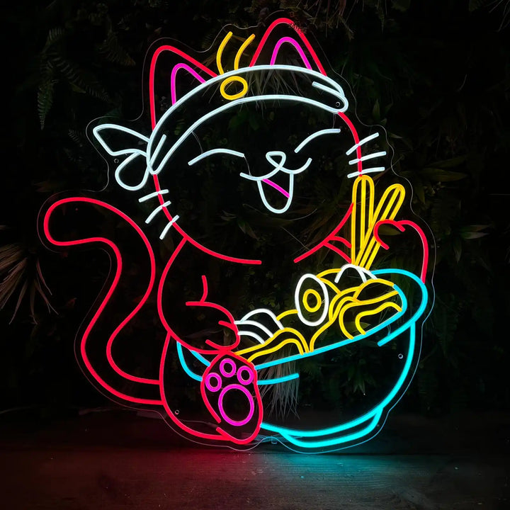 Néon Chat Kawaii