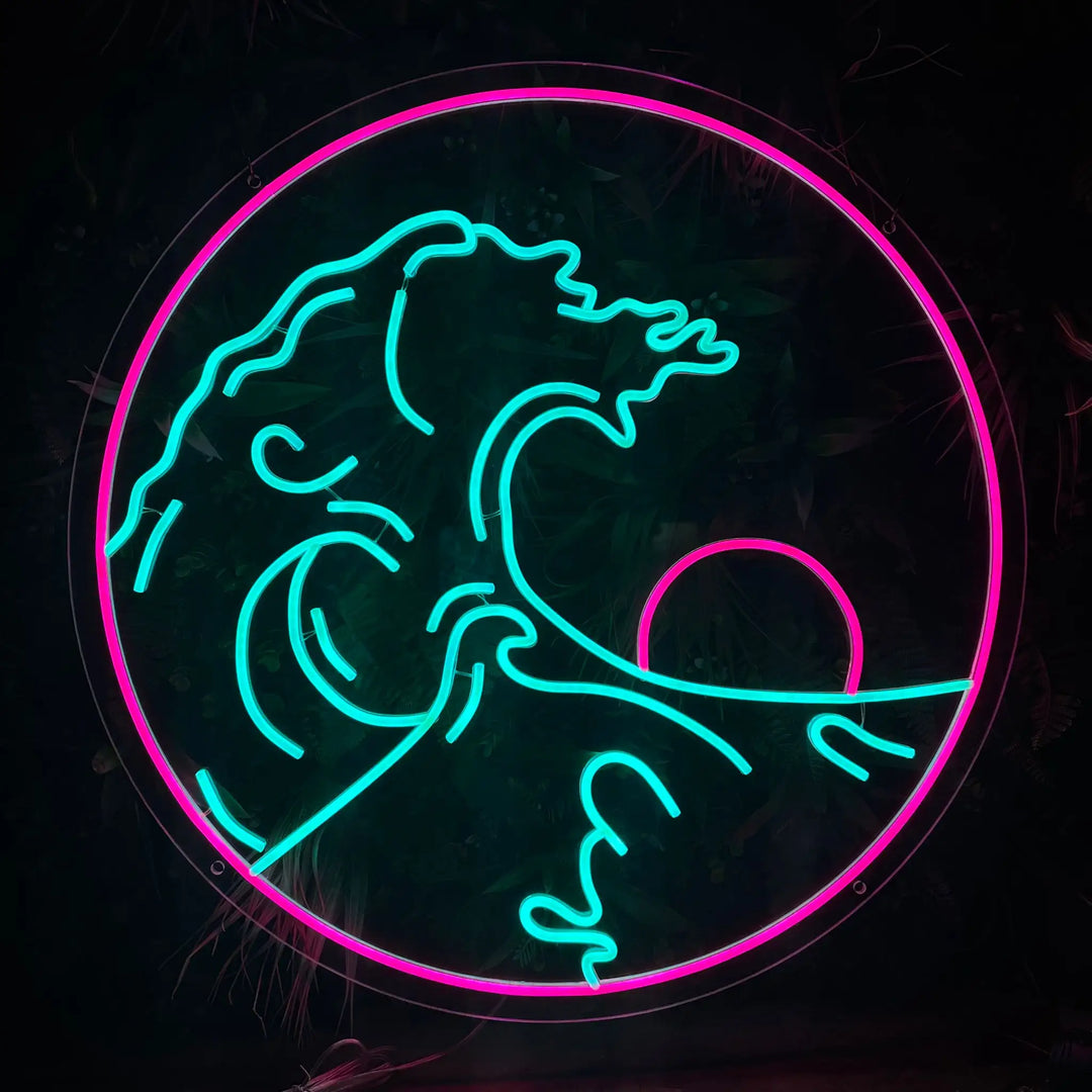 neon vague kanagawa