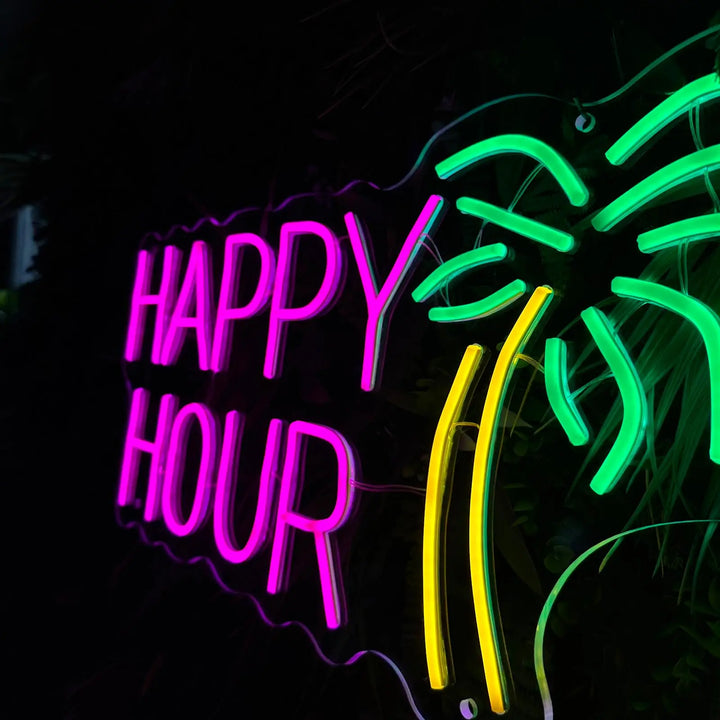 neon pour bar