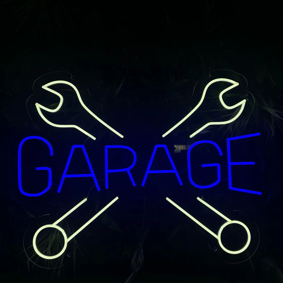 led  néon garage