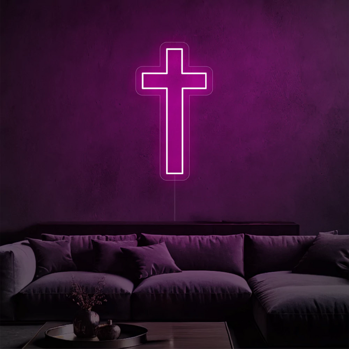 neon-Croix_religieuse-pink
