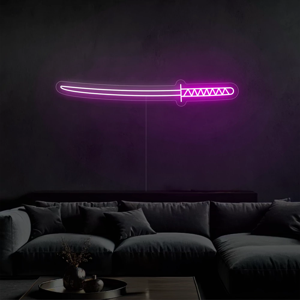 Néon LED Katana