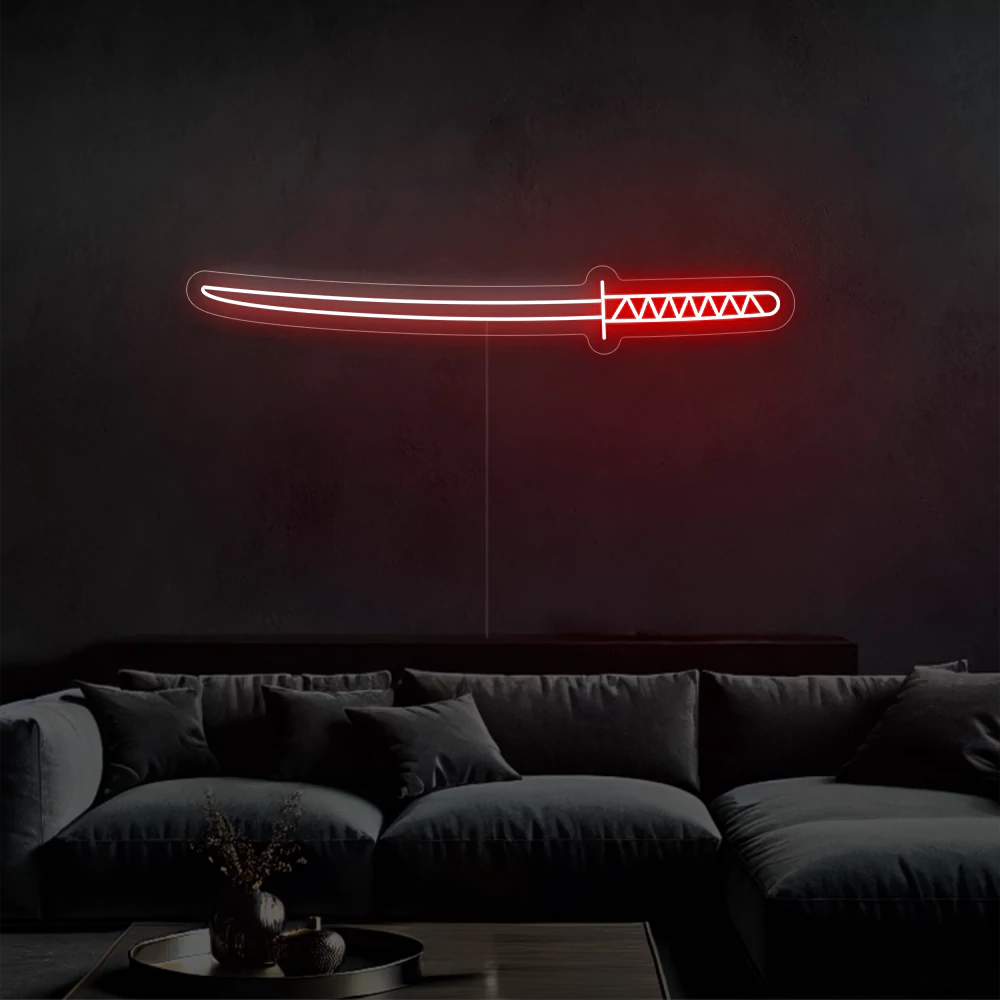 Néon LED Katana