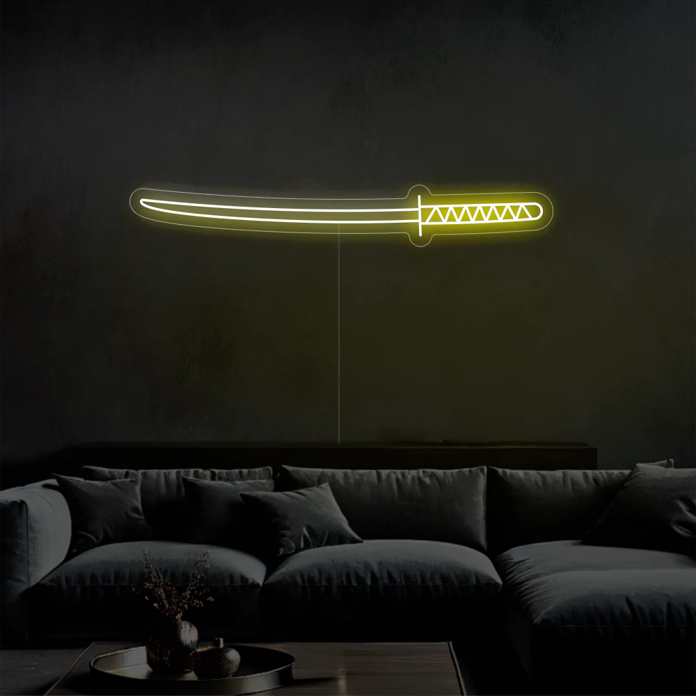 Néon LED Katana