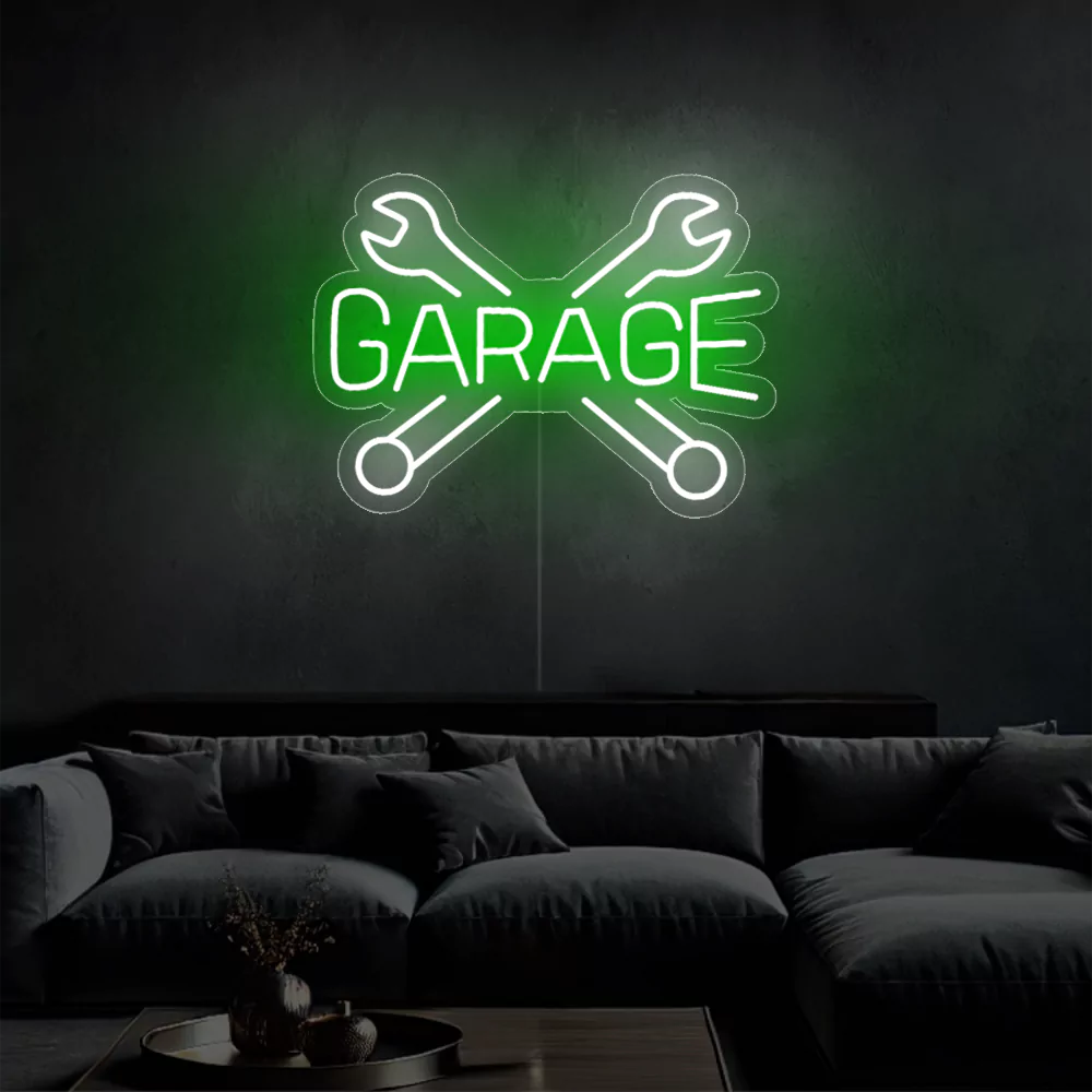 Néon LED Garage