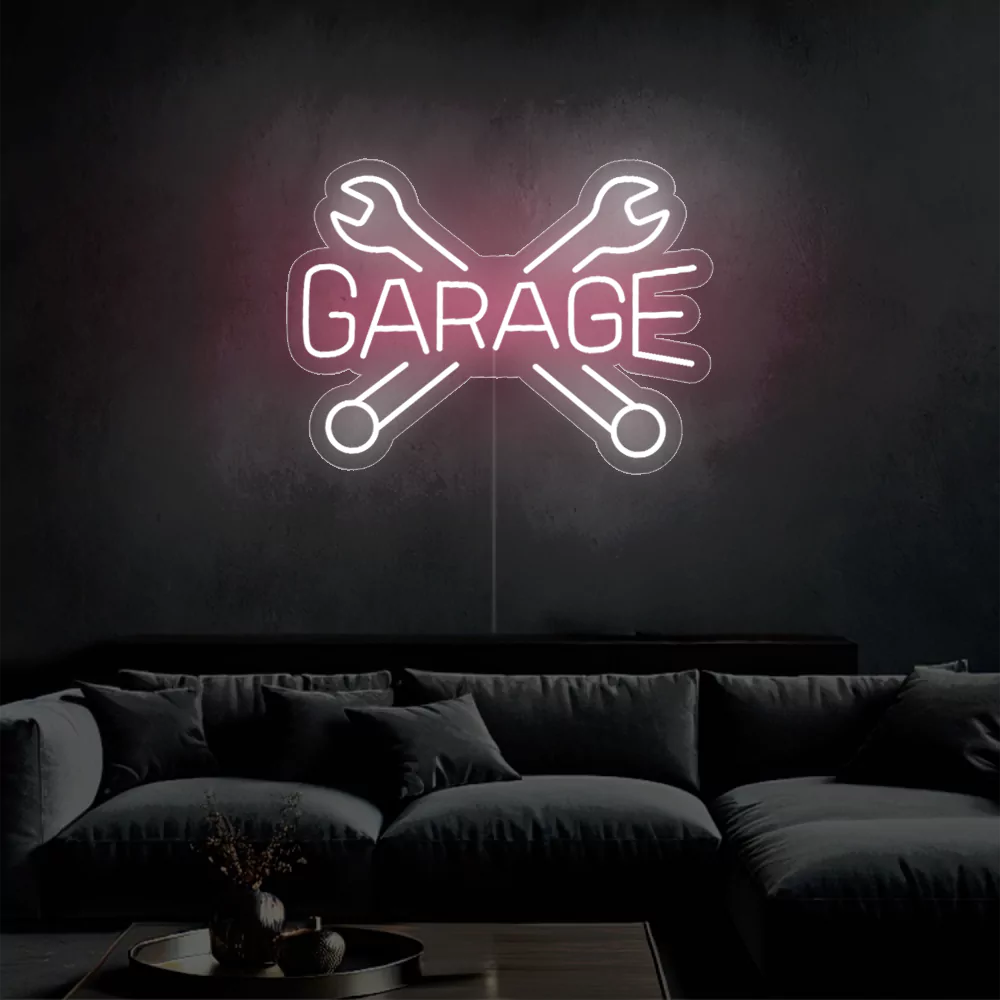 Néon LED Garage