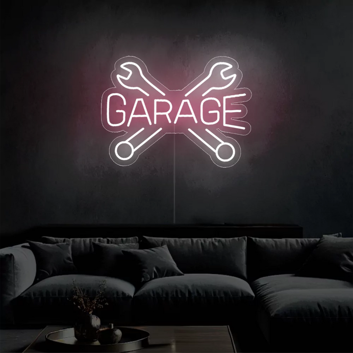 Néon LED Garage