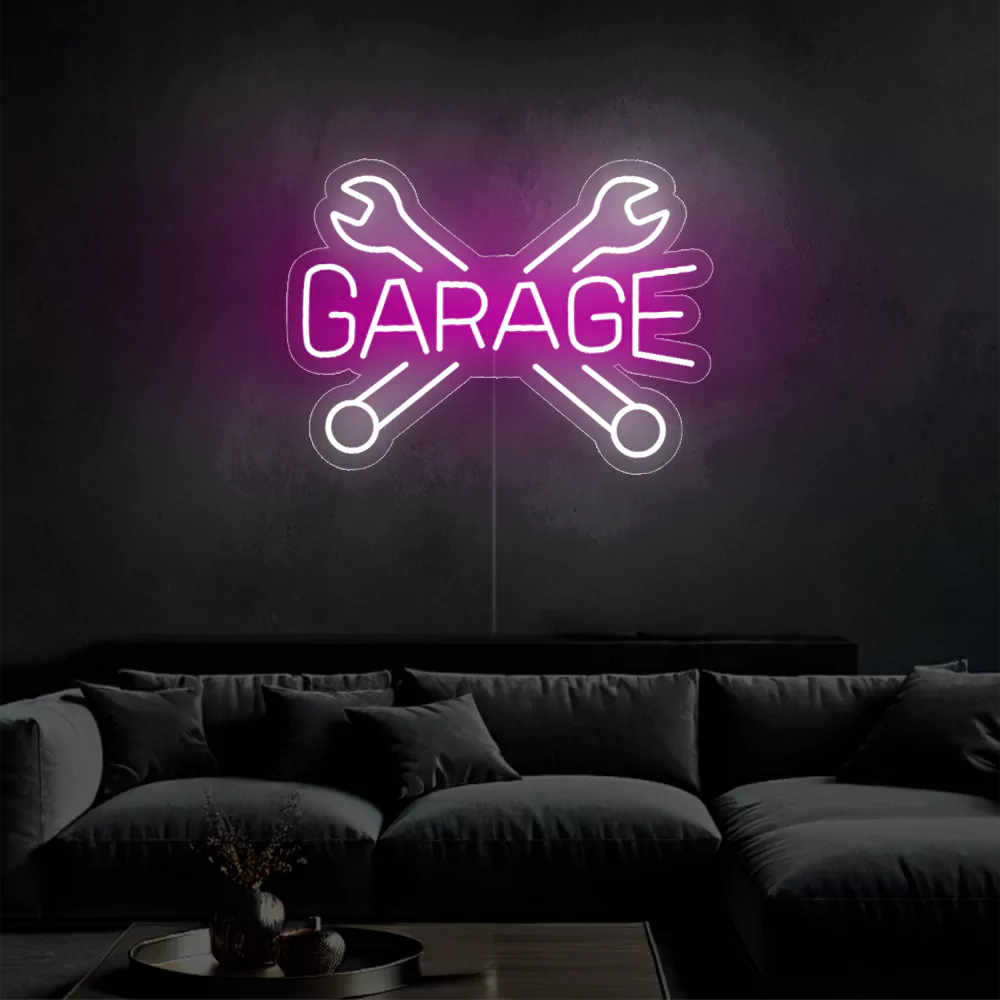 Néon LED Garage