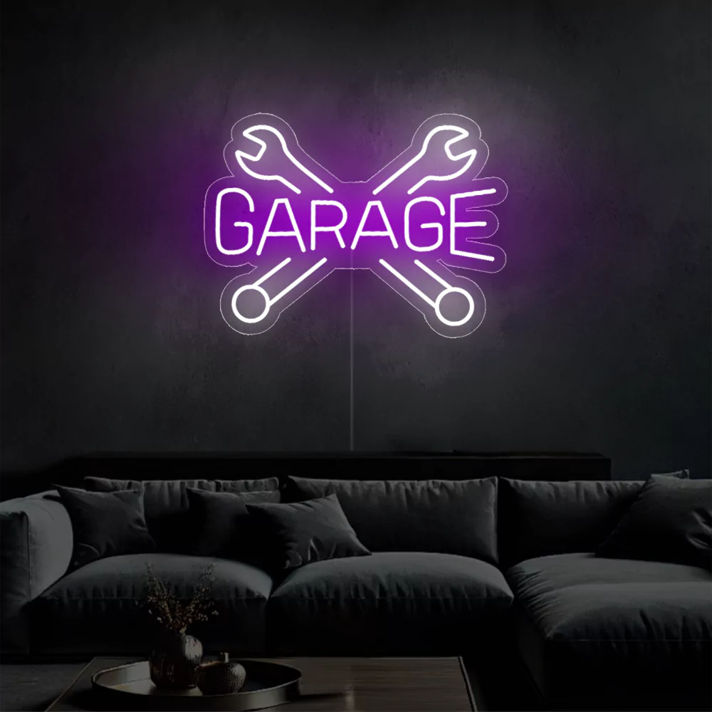 Néon LED Garage