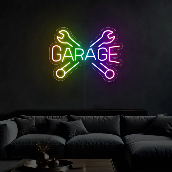Néon LED Garage