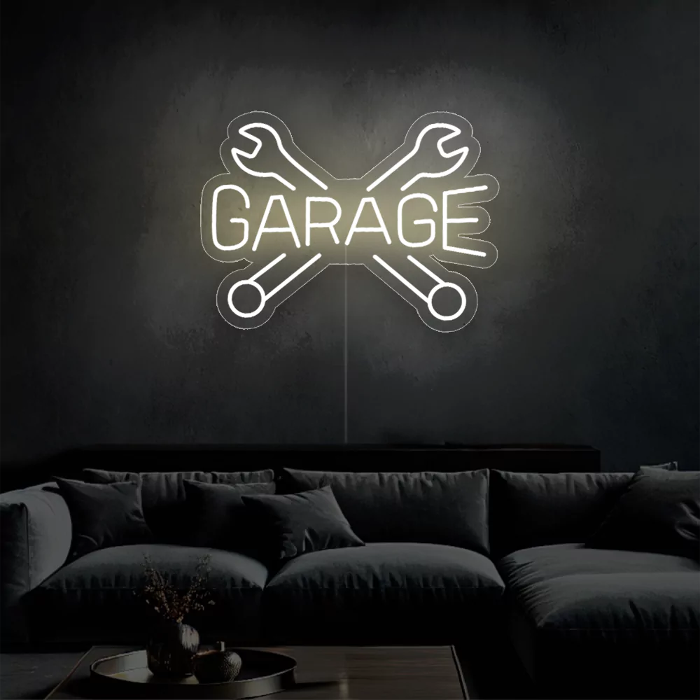 Néon LED Garage