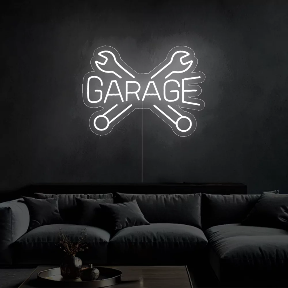 Néon LED Garage