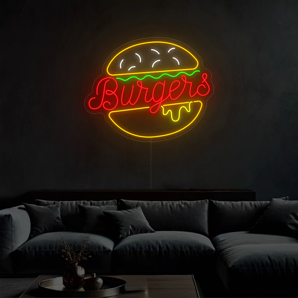 neon-Hamburger
