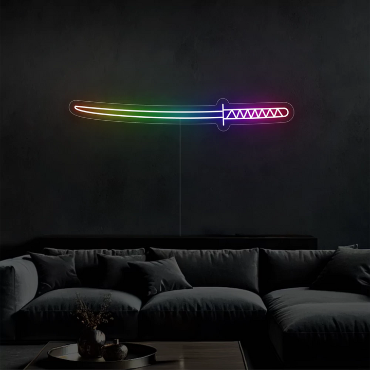 Néon LED Katana