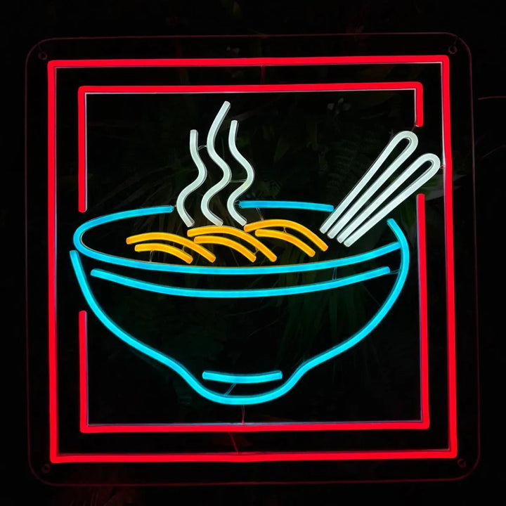 neon bol ramen