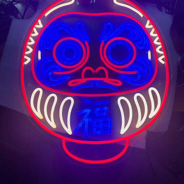 neon daruma