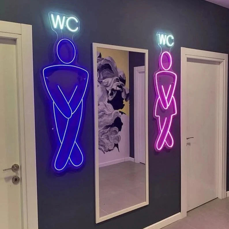 Néon LED Toilette (la paire)