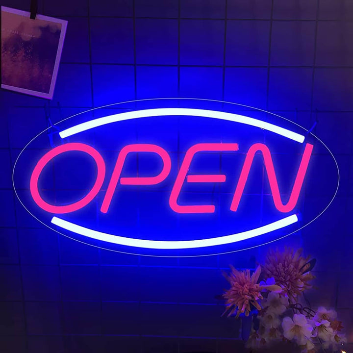 neon mural open