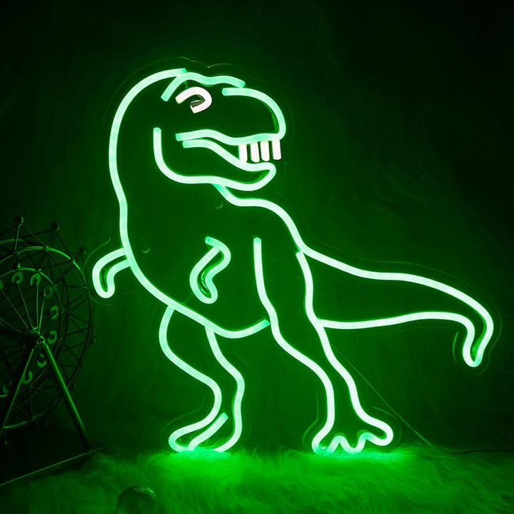 neon dinosaure