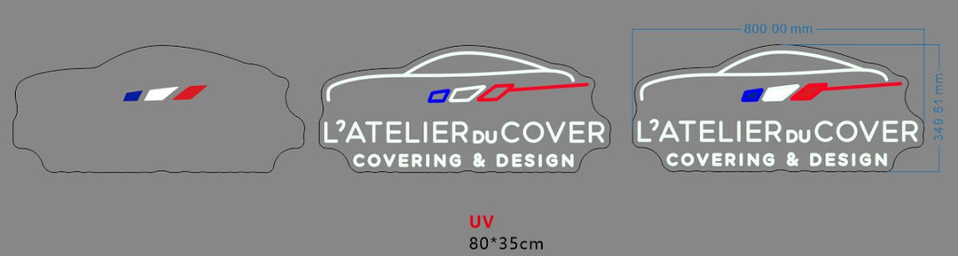 L'ATELIER DU COVER néon personnalisé