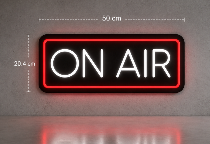 ON AIR 50cm néon personnalisé