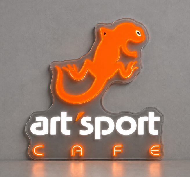 ART SPORT CAFÉ personnalisé 70x73cm
