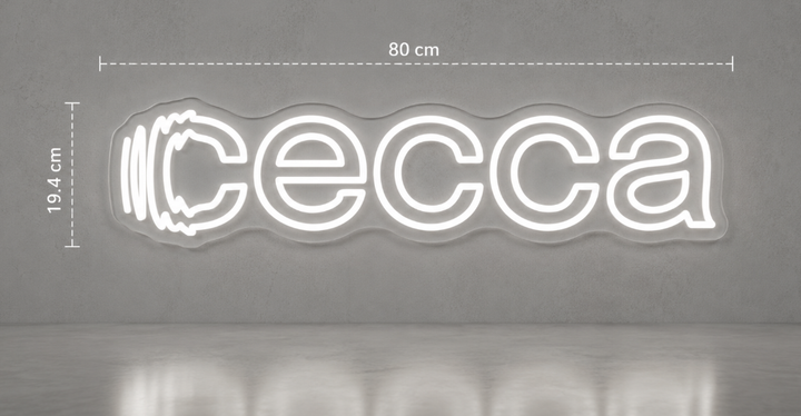 CECCA néon personnalisé - RGB + Bandes Adhésives