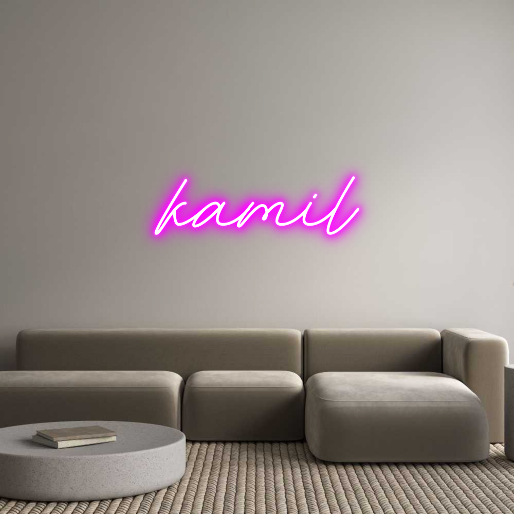 Néon personnalisé: kamil