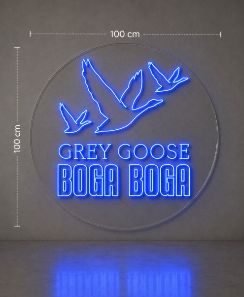 GREY GOOSE 100x100 cm
