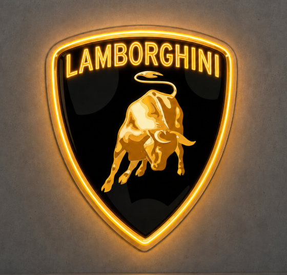 LAMBORGHINI - 2  Néons personnalisés