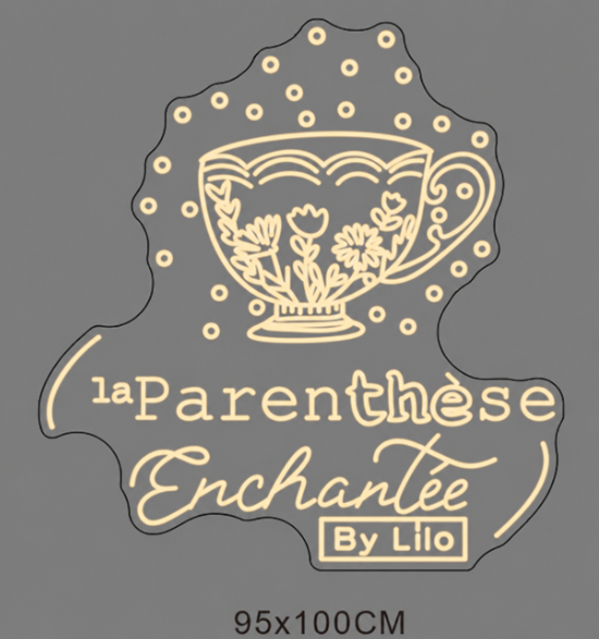 PARENTHESE néon personnalisé