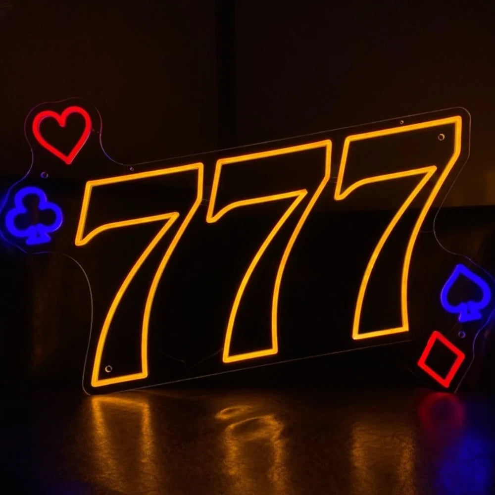 neon 777 casino orange