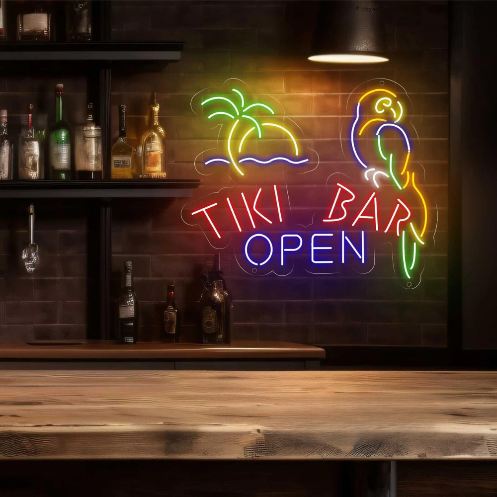 Néon LED Tiki Bar