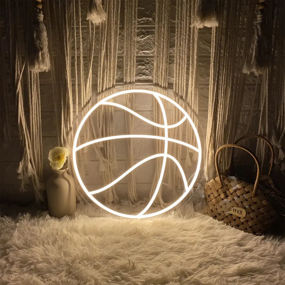 neon basketball