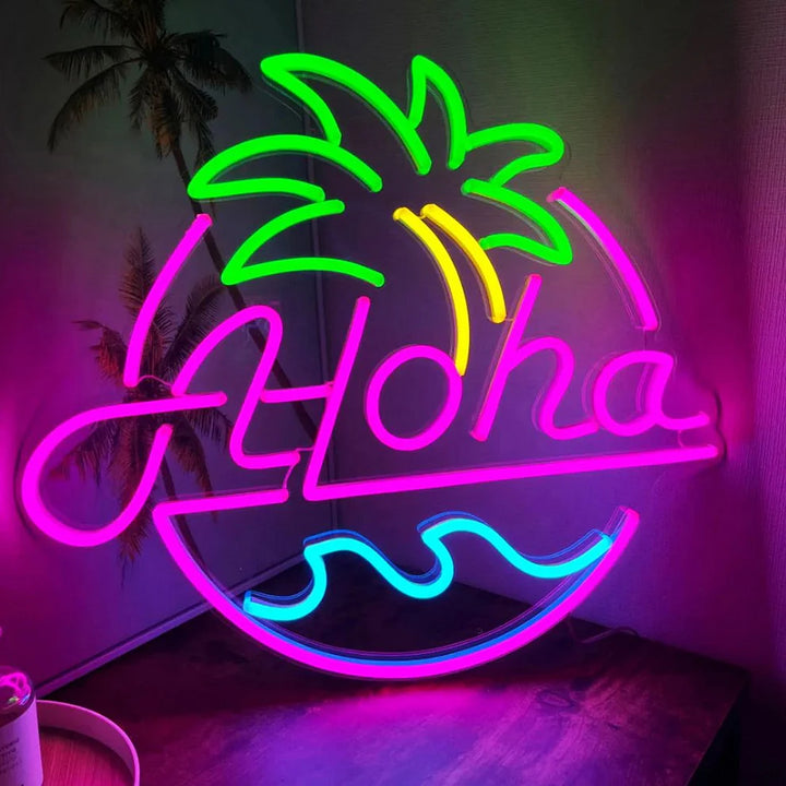 Néon LED Aloha