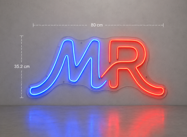 MR 80cm * Néon Personnalisé