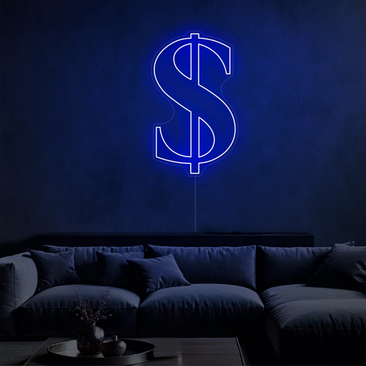 Neon-Dollar-blue
