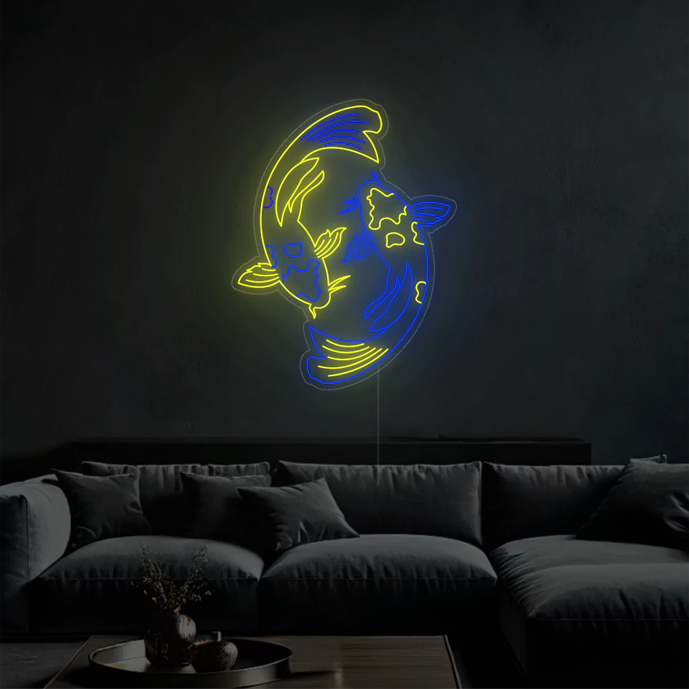 Neon_LED_Carpe_Koi-blue-yellow