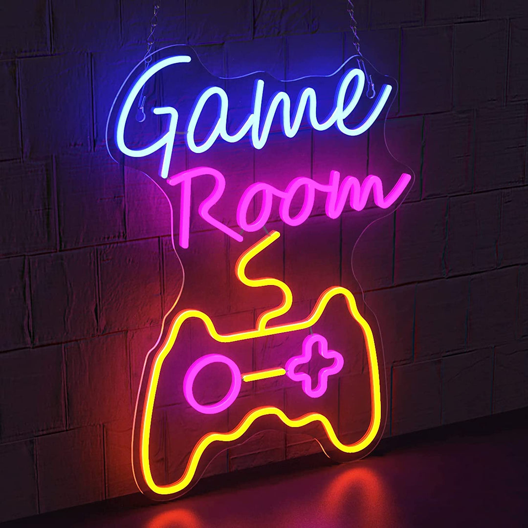 Neon PlayStation  Néon, Boutique en ligne, Chambre gamer