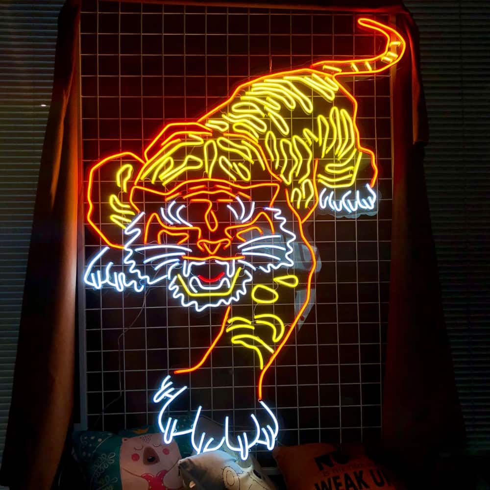 néon tigre 120 cm