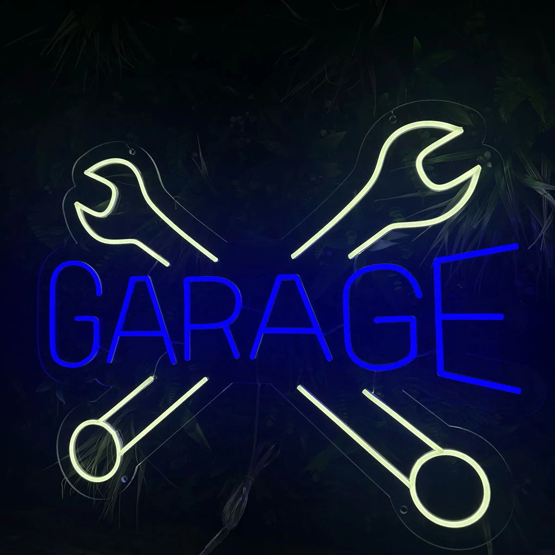 néon pour garage