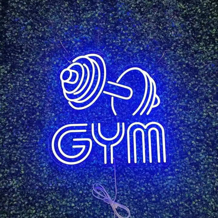 néon gym salle de sport
