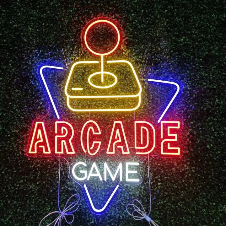néon arcade game