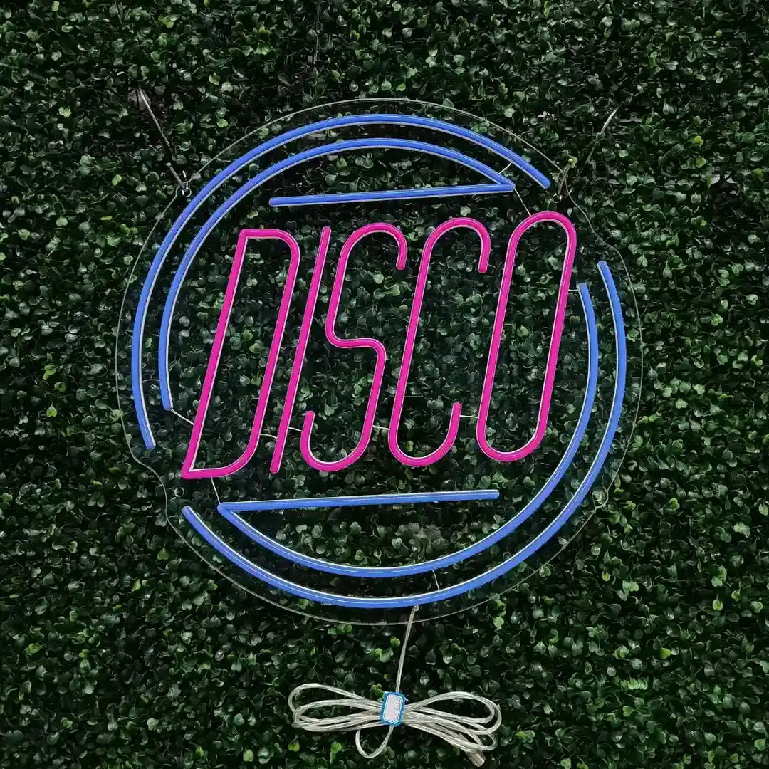 neon led disco 