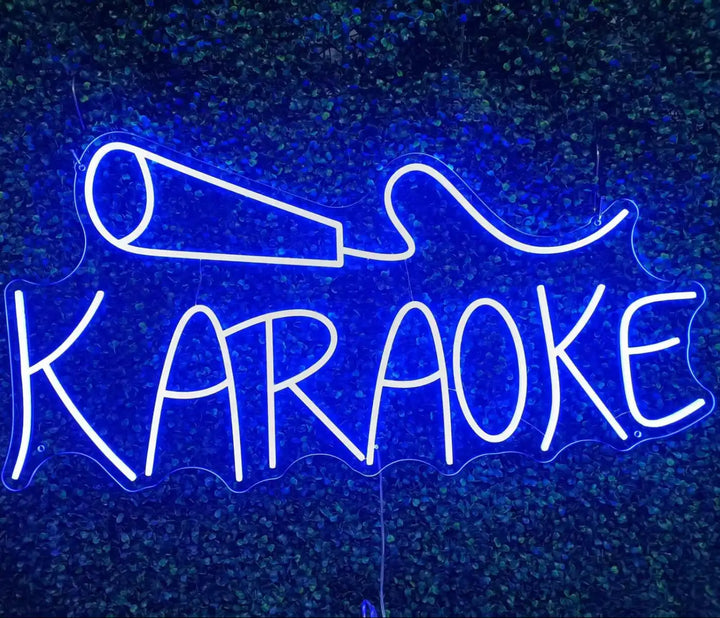 néon led karaoke