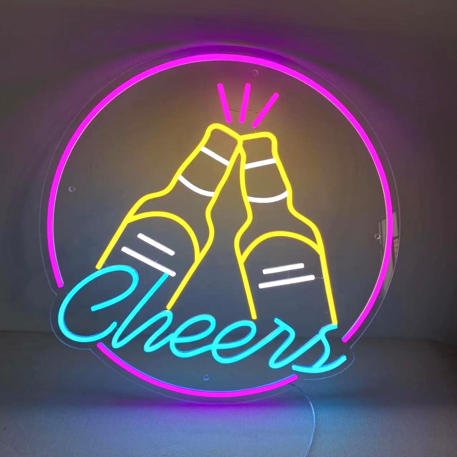 Néon LED Cheers – Studio Néon