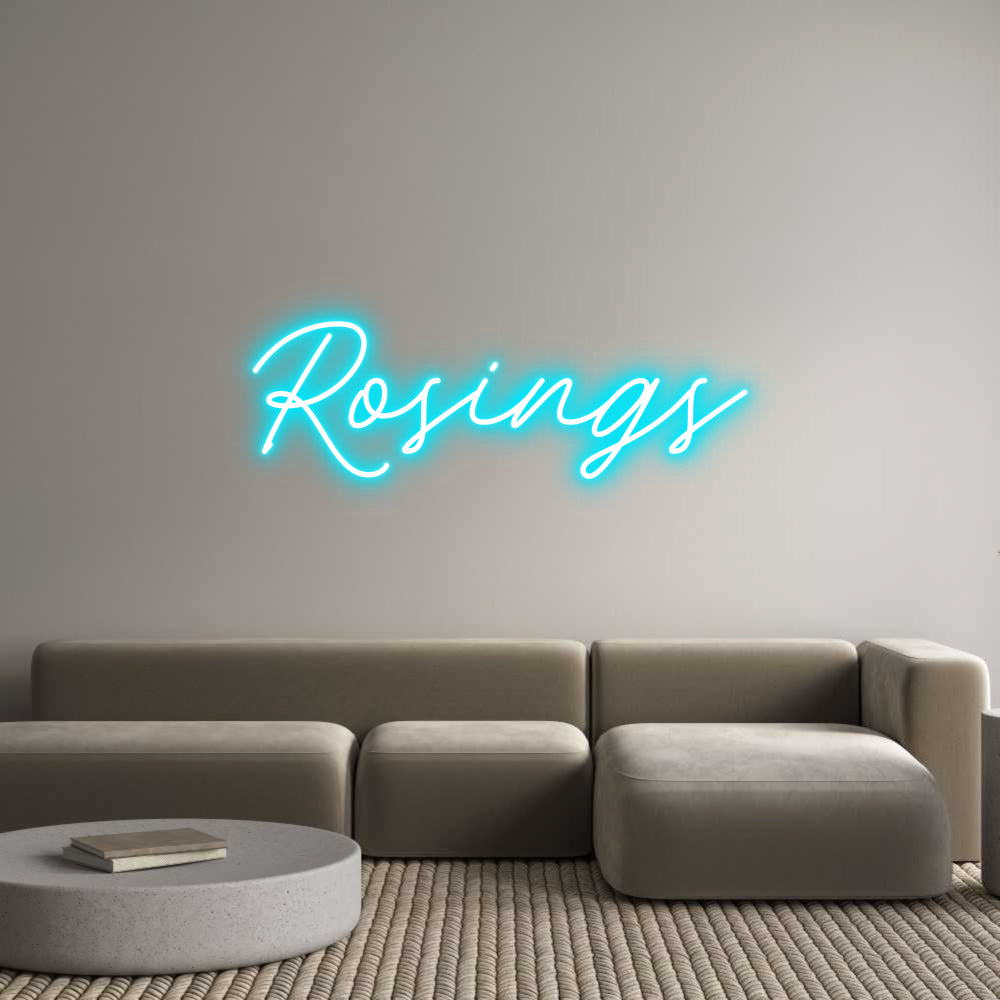 Custom Neon: Rosings