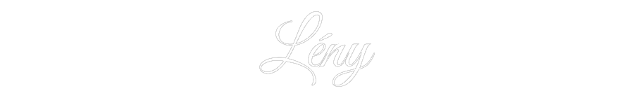 Néon personnalisé: Lény